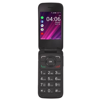 Tracfone Prepaid Alcatel Myflip 2 (4GB) - Black