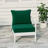 WestinTrends  Avalon Outdoor Patio HDPE Right Arm Facing Sectional Corner Club Chair with Patio Cushions - 2 of 4