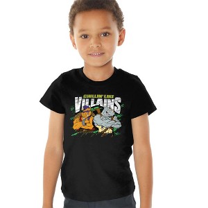 Toddler Boys' Teenage Mutant Ninja Turtles Chillin Like Villains Toddler Tee - 1 of 4