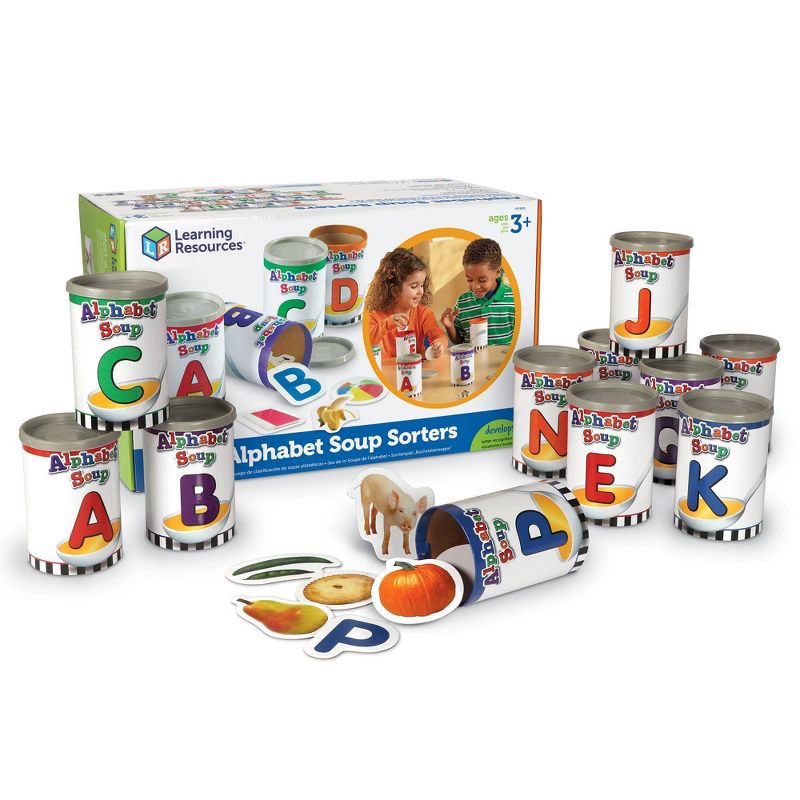 Learning Resources Alphabet Soup Sorters, 3 of 8