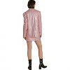Women's Vegan Leather Blazer - Aureum - 4 of 4