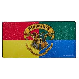 Harry Potter Hogwarts Crest 31.5" x 15.5" Desk Mat - 1 of 2