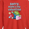 Boys' - Toy Story - Sorry Mom My Valentine Long Sleeve Graphic T-Shirt - 2 of 4