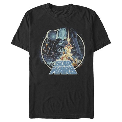 Men's Star Wars Classic Scene Circle T-shirt : Target