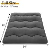 Foldable Japanese Futon Mattress, 3-in-1 Floor Sleeping Mat with 5-Layer Design, Roll Up Tatami Bed for Apartments & Travel - 2 of 4