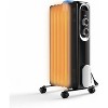Mydepot Oil Filled Radiator Heater for Indoor Use, Portable Large Room Radiant Space Heater 1500W - 2 of 4