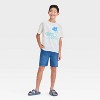 Kids' Short Sleeve 'Grow Towards Love' T-Shirt - Cat & Jack™ White - 4 of 4