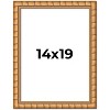 PosterPalooza | 14x19 Modern Bamboo Picture Frame, UV Acrylic, 5 Finishes - 2 of 4