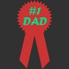 Men's Design By Humans #1 DAD Ribbon By T-Shirt - 2 of 2