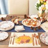 Sparkle and Bash 50 Pack Thanksgiving Paper Placemats, Fall Place Mats with Pumpkin and Gather Design for Party Table Decor, 14 x 10 inch - 2 of 4
