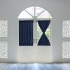 PiccoCasa Thermal Insulated French Room Darkening Door Curtain Panel - 3 of 4