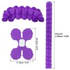Unique Bargains Paper Reusable Streamers Party Wedding Backdrop Hanging Decoration Four-Leaf Garlands 6 Pcs - 2 of 4