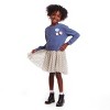 Andy & Evan  Kids  Navy Terry Sweatshirt & Dress Set - 2 of 4