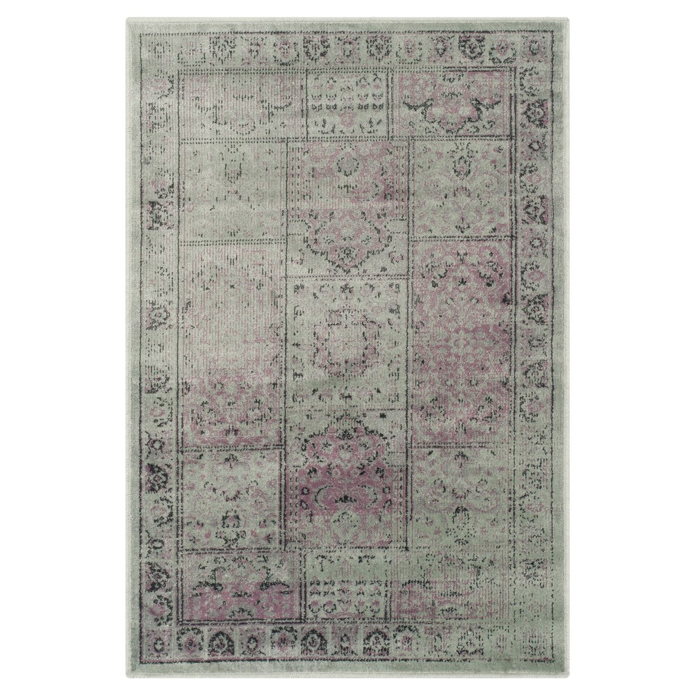 2'x3' Medallion Accent Rug Amethyst - Safavieh