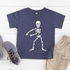 The Juniper Shop Flossing Skeleton Puff Print Toddler Short Sleeve Tee - 2 of 3