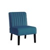 NicBex Mid-Century Modern Accent Chair with Minimalist Design Elegant Velvet Upholstery Living Room Chair Comfy Chair Lounge Chair for Bedroom - 3 of 4