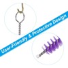 Unique Bargains Flexible Durable Stainless Steel Nylon Tube Cleaning Brush 10 Pcs - 3 of 4