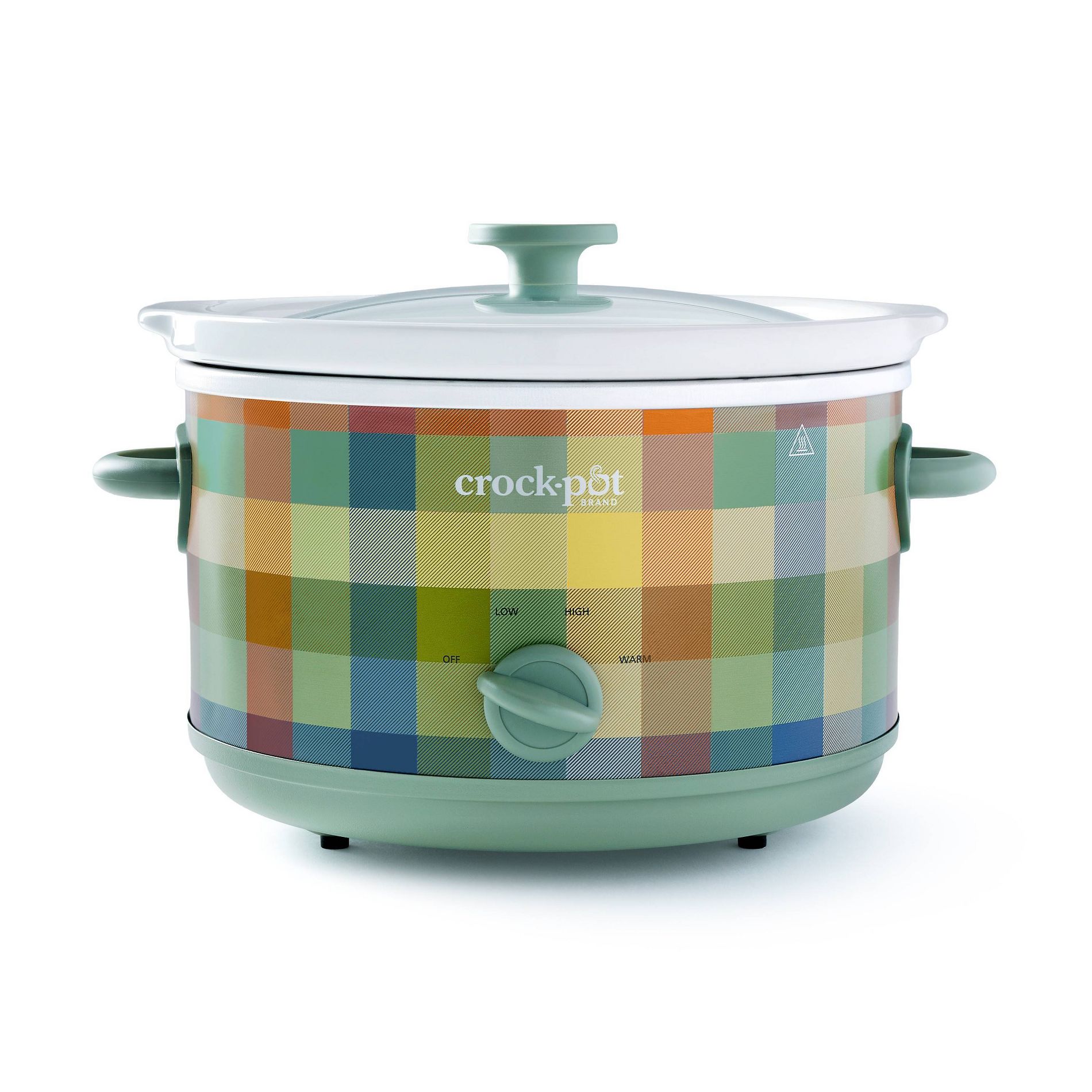 Crock-Pot 4.5qt Manual Slow Cooker and Roaster Plaid