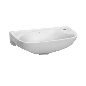 ALFI  Isabella Collection Small Wall Mount Basin with Center Drain - 1 of 4