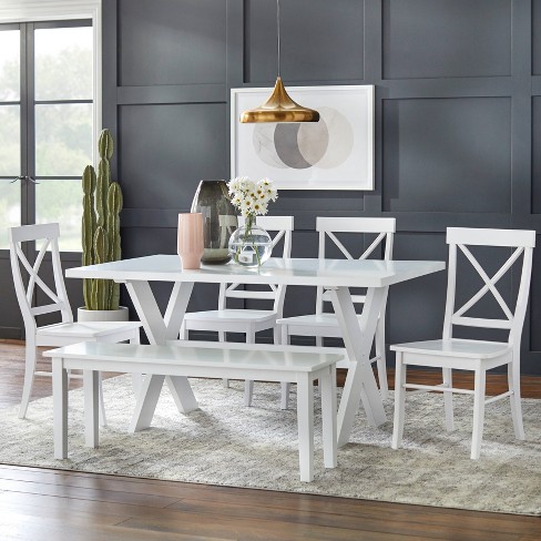 Target white best sale round table