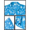 LA LEELA Mens Hawaiian Shirts Short Sleeve Button Down Shirt Floral Shirt Men Beach Casual Holiday Tropical Shirts for Men - 4 of 4