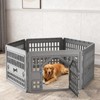 MooxvMoo Puppy Playpen Outdoor Waterproof,Indoor&Outdoor,for Small Medium Large Dogs,Spacious Exercise Area,Easy to Clean - 4 of 4