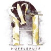 Men's Harry Potter Hufflepuff Badger Watercolor Long Sleeve Shirt - 2 of 4