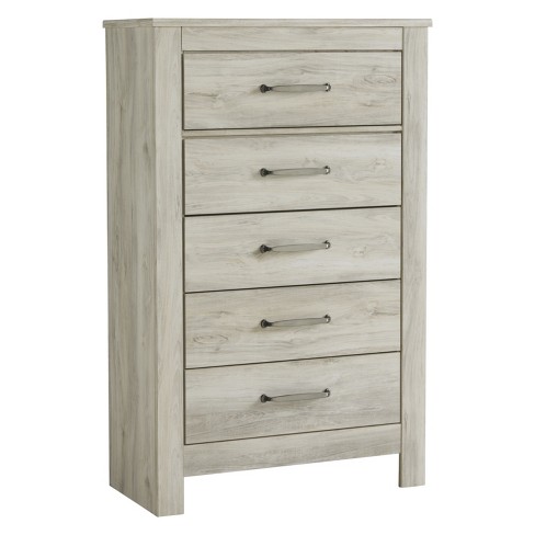 Bellaby Five Drawer Chest White Signature Design By Ashley Target