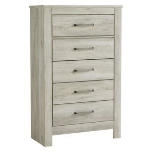 Bellaby Five Drawer Chest White - Signature Design by Ashley