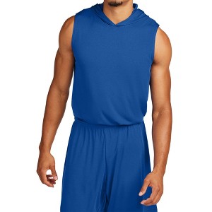 Mafoose Men's Lightweight Competitor Moisture-Wicking Sleeveless Hoodie - 1 of 4