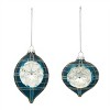 Plaid Glass Reflector Ornament (Set of 12) - 3 of 4