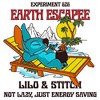 Girl's Lilo & Stitch Experiment 626 Earth Escape Not Lazy, Just Energy Saving T-Shirt - 2 of 4