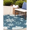 Unique Loom Outdoor Coastal Collection Area Rug - Marmaris (' " x ' "  ) - 3 of 4