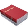 Juvale 24 Pack Blank Passport Notebook for Kids, 4.1 x 5.6 Inches, For Pretend Play, Travel Journal & Classroom Activities - 3 of 4