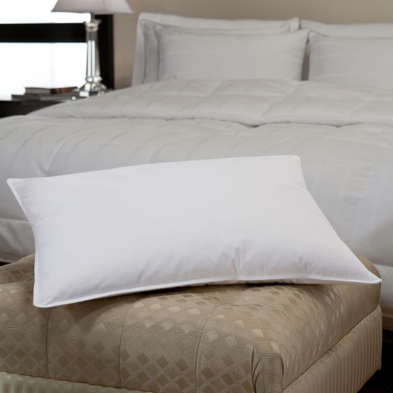Downlite White Goose Chamber Hotel Bed Pillow., 4 of 9