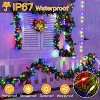Ollny 600 LED Multicolor IP67 Waterproof Christmas Lights (Clear Wire, Plug in, 8 Modes) - 4 of 4