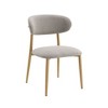 Gray Boucle Finish Side Chair (Set of 2) - 4 of 4