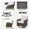 EAGLE PEAK Wicker Outdoor Patio Furniture Set - 2 of 4