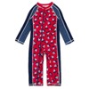 Disney Disney Junior Baby UPF 50+ Sunsuit and Swim Hat Swimwear Set Newborn to Infant Sizes (3-6 Months - 24 Months) - 3 of 4