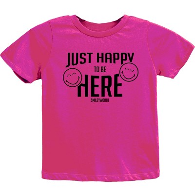 The Juniper Shop SmileyWorld Just Happy To Be Here Youth Short Sleeve Tee