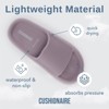 CUSHIONAIRE Feather Slides – Comfortable Cloud Cushion House Slippers for Women, Indoor Outdoor EVA Foam Foot Spa Shower Shoes, Non-Slip Arch Support - 4 of 4