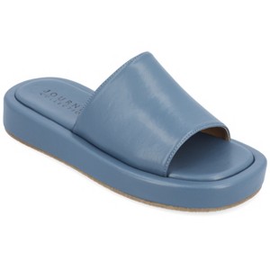 Journee Collection Womens Denrie Slide Flatform Sandals - 1 of 4