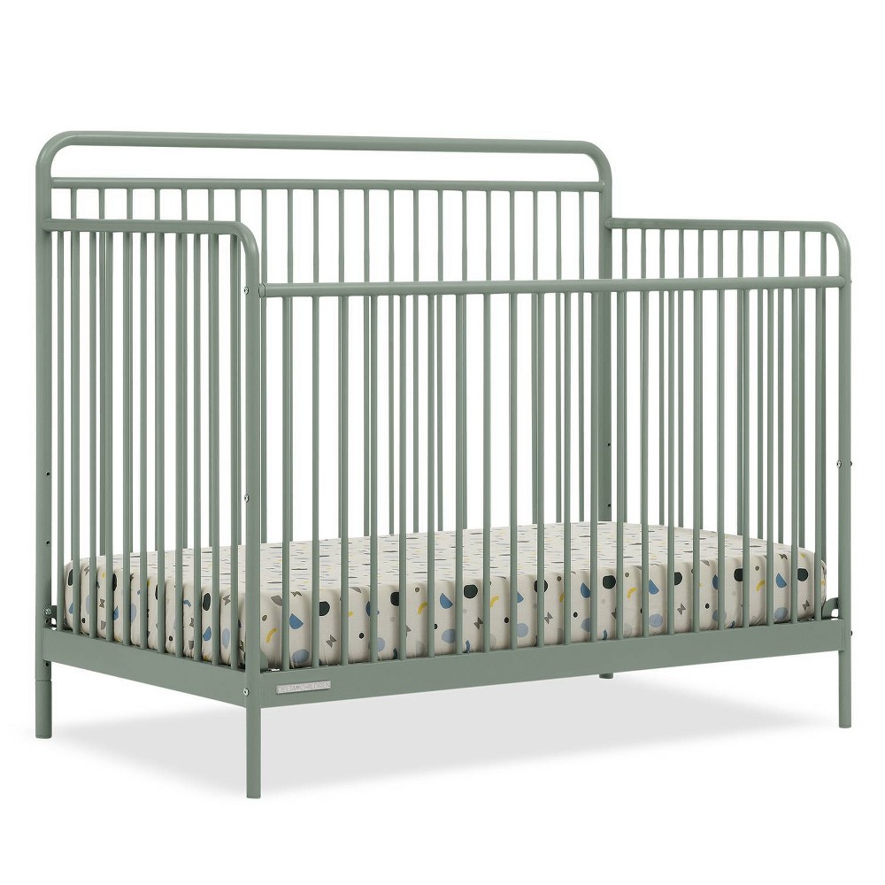 Photos - Cot Delta Children Hayden 5-in-1 Convertible Metal Crib - Tea Green