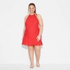 Women's Chiffon Mini A-Line Dress - Wild Fable™ - 2 of 3