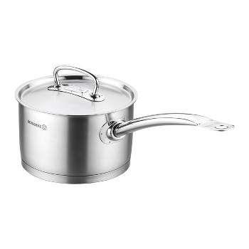 Sedona Pro Stainless Steel 1.5-qt. Saucepan with Glass Lid - Silver
