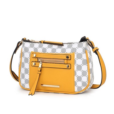 MKF Collection Essie Circular Print Women’s Crossbody Bag by Mia K