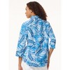 Jones New York Button Front Tropical Shirt - M - 3 of 3