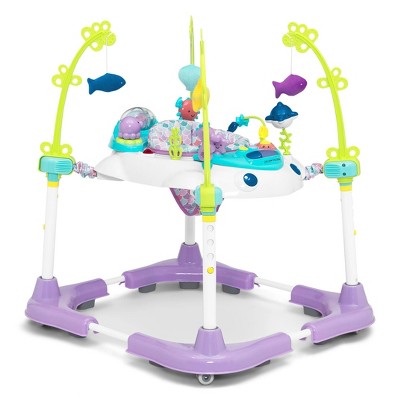 Image of Delta Children Deluxe Learn2Walk Balancer Baby Walker - Purple Ocean Adventure