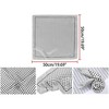 Elerevyo Women's Square Printed Satin Silky Neck Scarves Neckerchief 2Pcs 19.6"x19.6" - 2 of 4