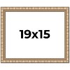 PosterPalooza | 19x15 Modern Bamboo Picture Frame, UV Acrylic, 5 Finishes - 2 of 4